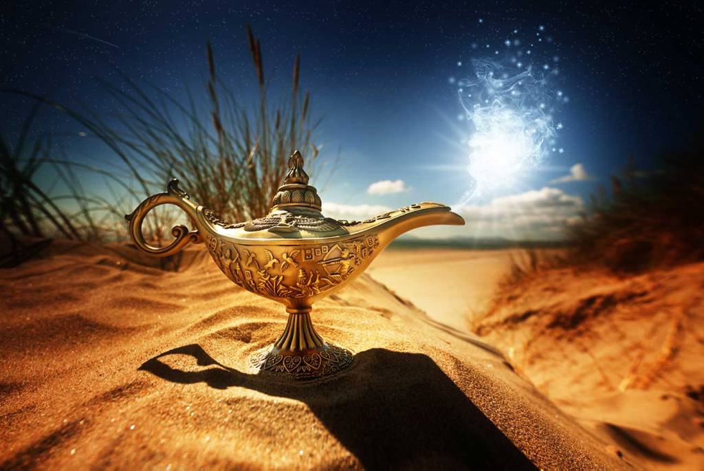 The magic lamp